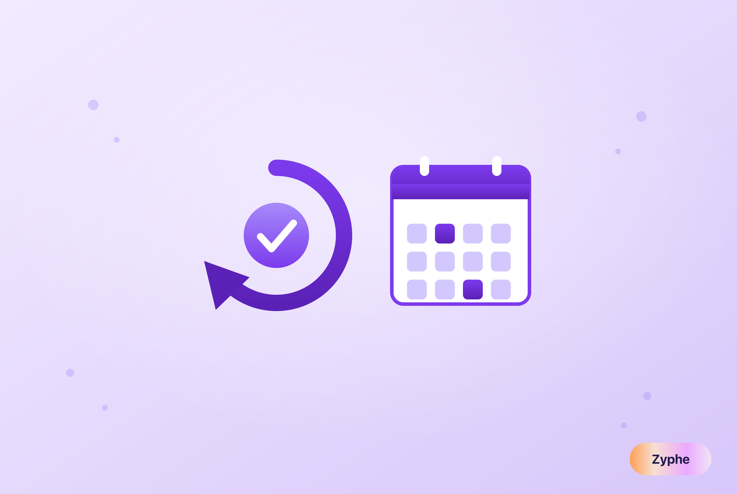 Continuous review loop beside a calendar with occasional marked dates, contrasting perpetual and periodic KYC