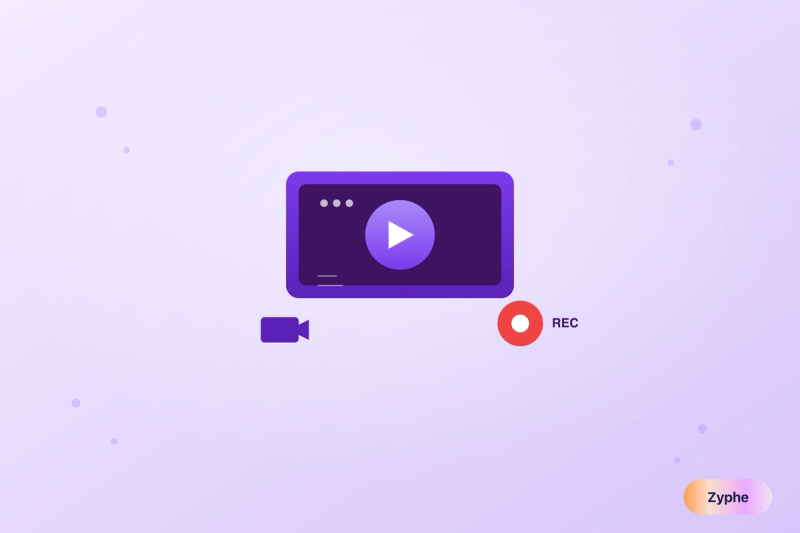 Verification screen recording live with red REC indicator and camera icon