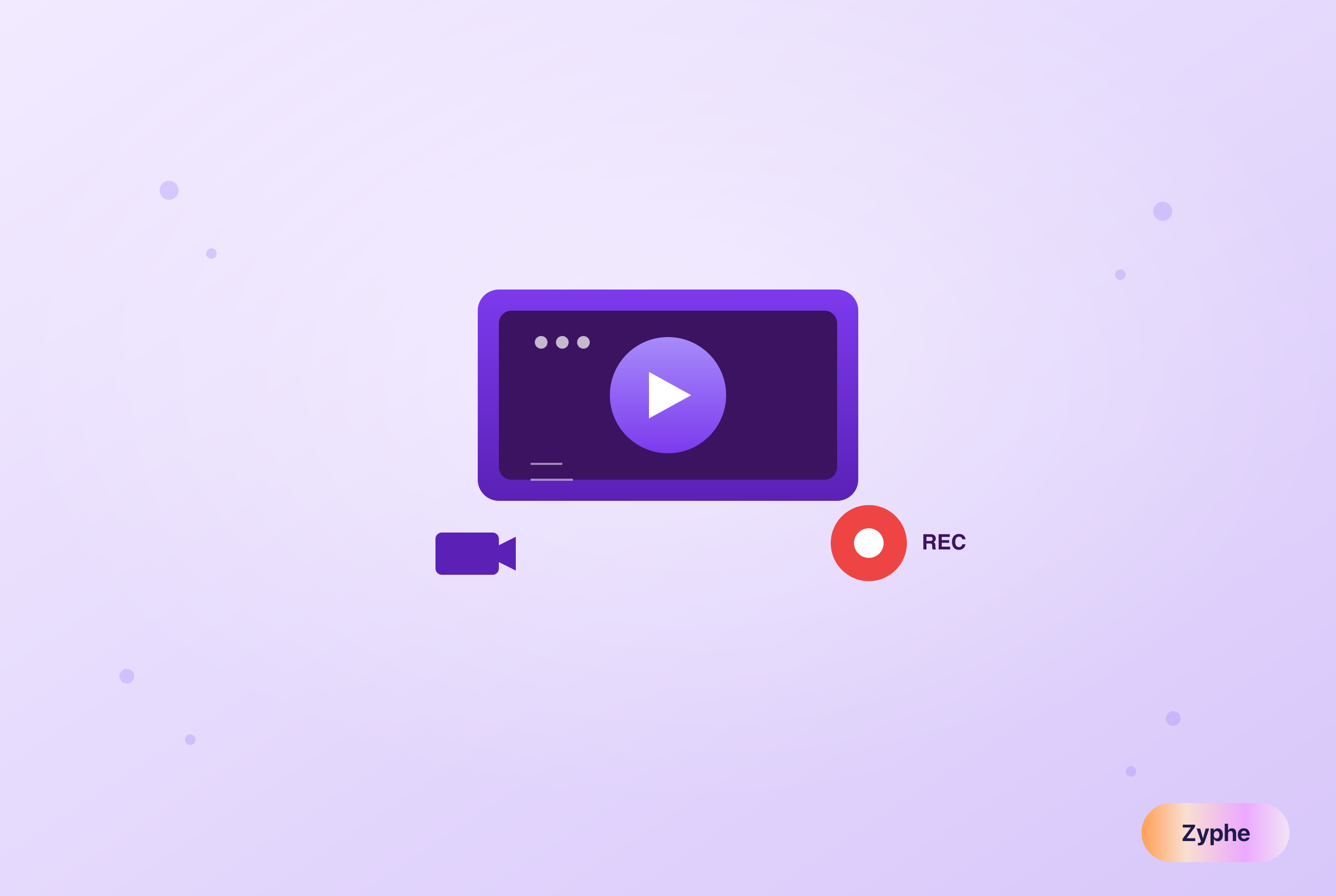 Verification screen recording live with red REC indicator and camera icon