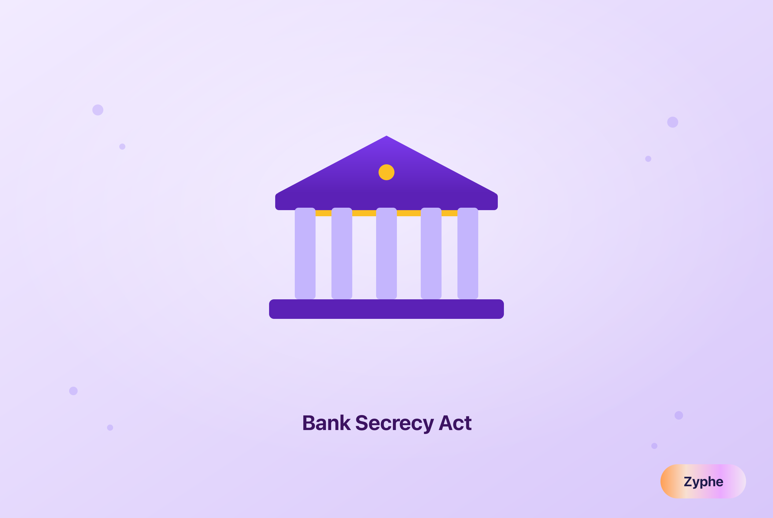 Classical bank building representing Bank Secrecy Act reporting and recordkeeping duties