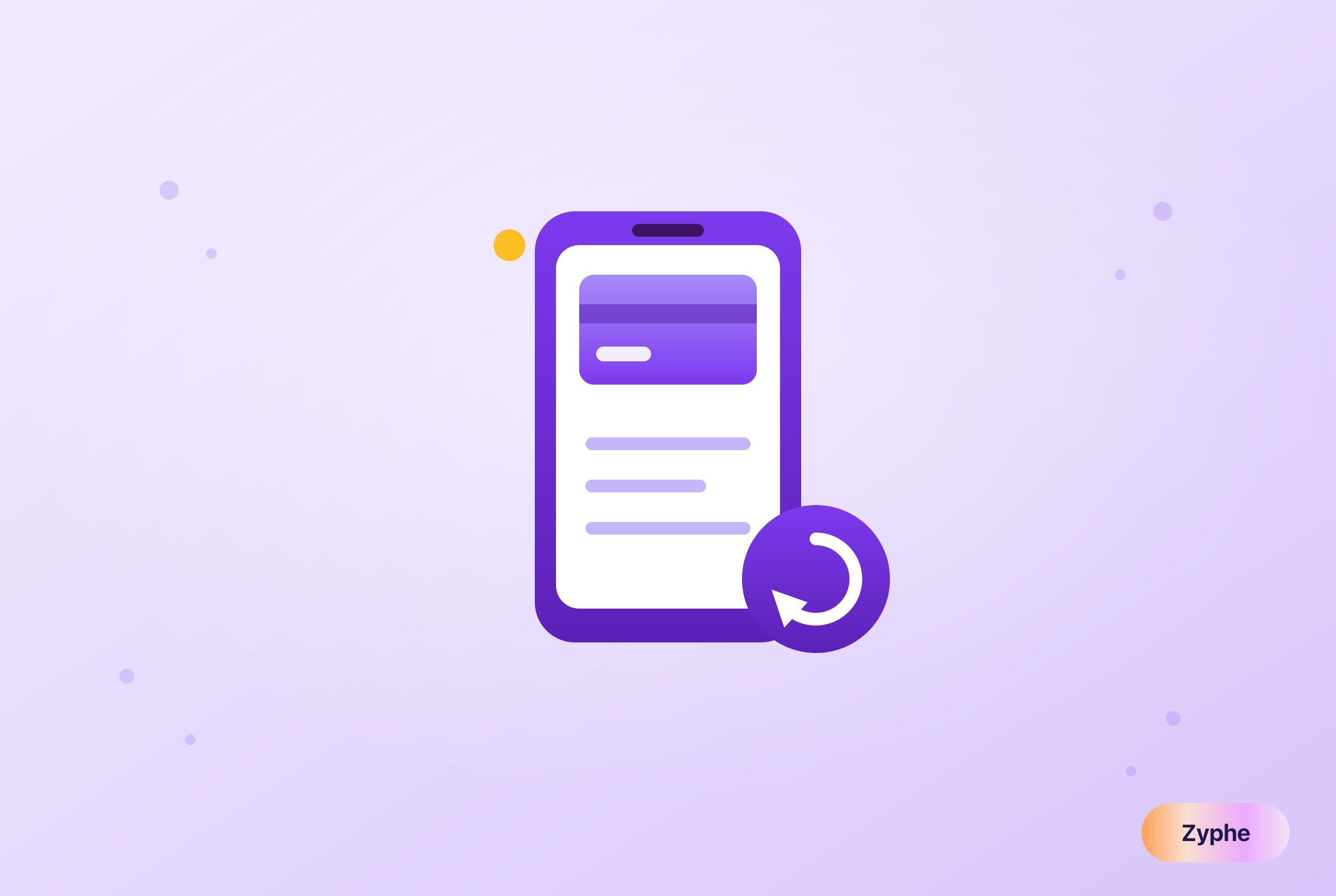 Mobile banking app with a running refresh badge, representing neobank onboarding and perpetual customer due diligence