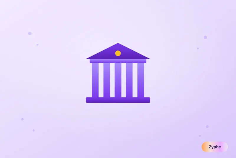 Classical bank facade with columns representing correspondent banking due diligence
