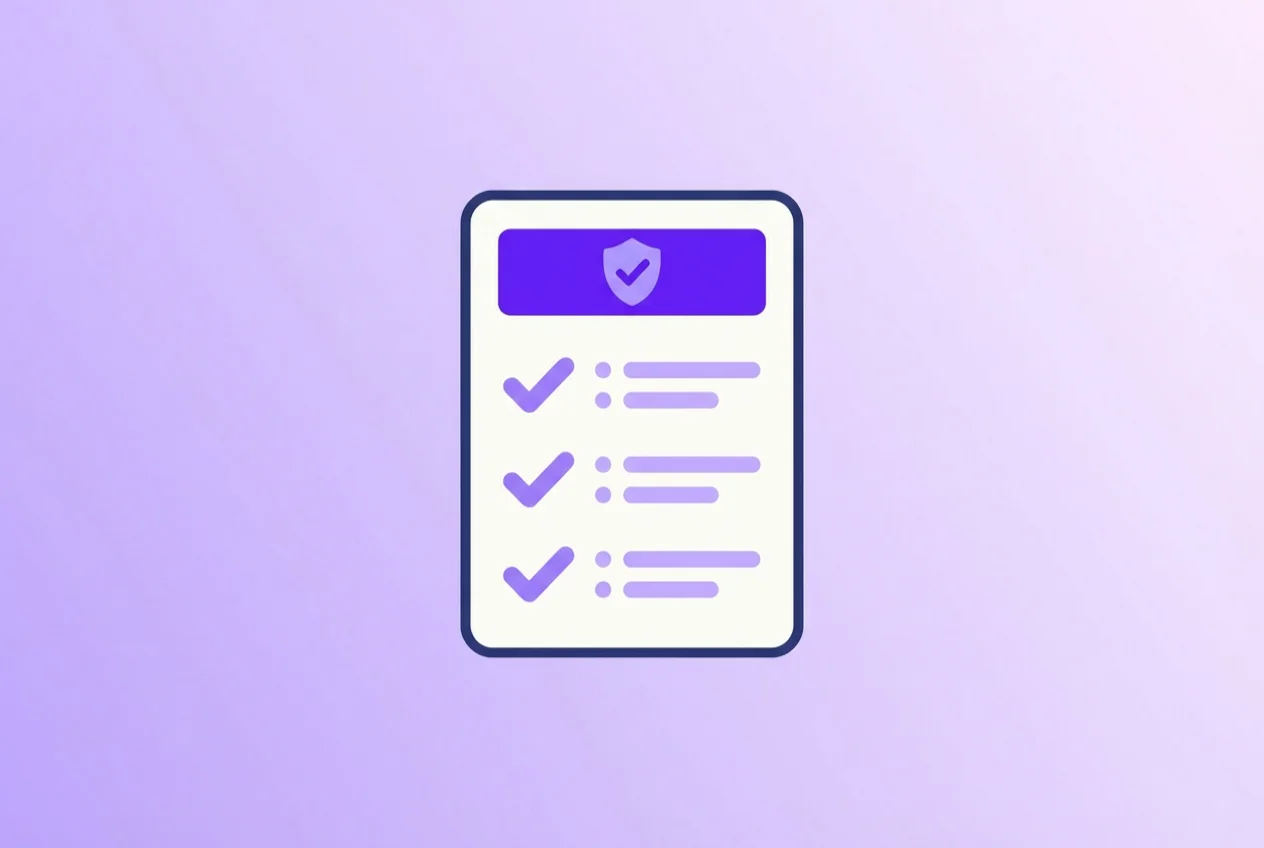 An image of a CIP Compliance Checklist.