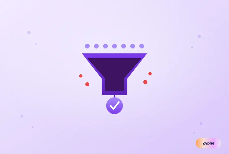 Conversion funnel showing users entering KYC onboarding, some dropping off and the rest converting through
