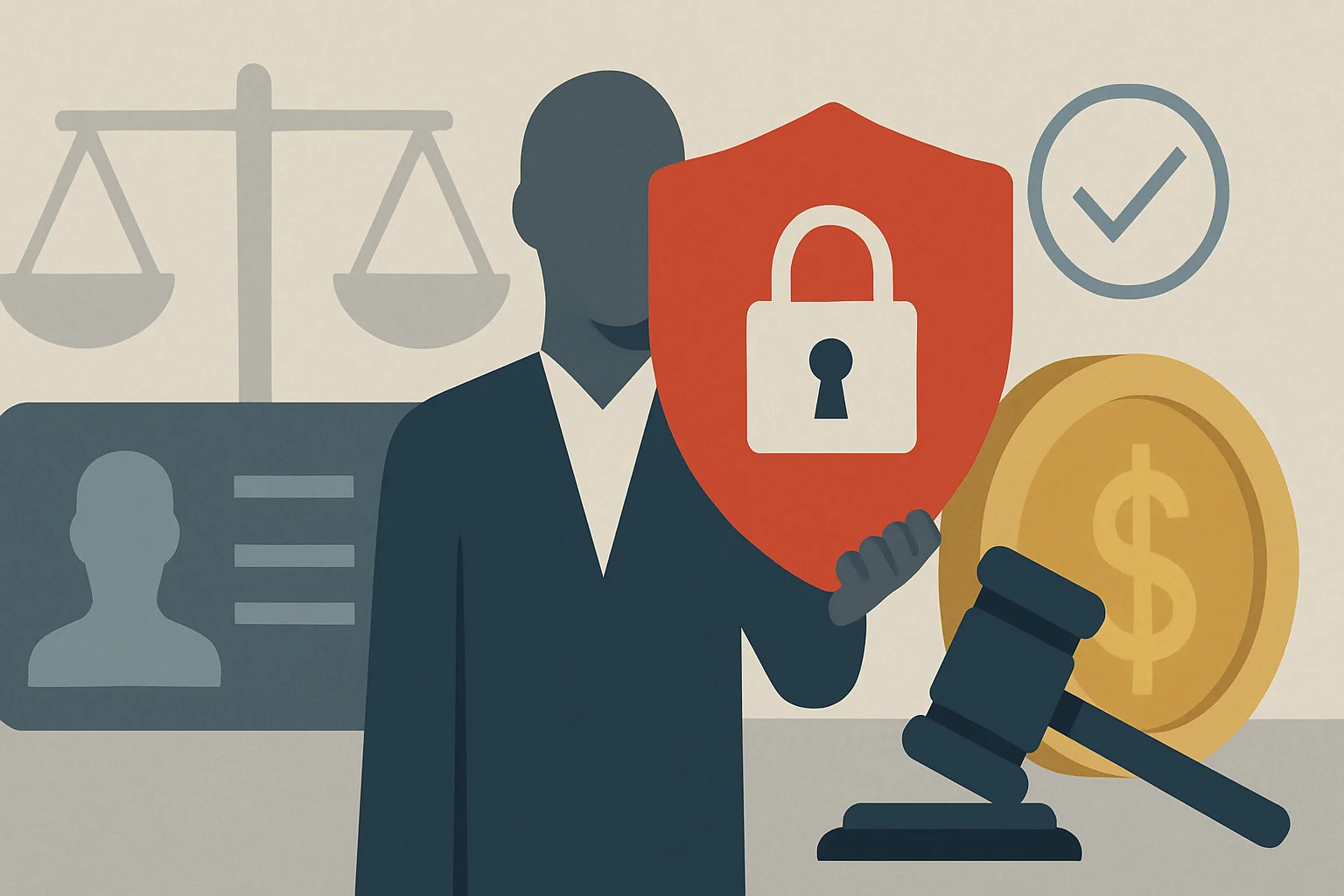 Editorial illustration for the article "FinCEN Venezuela enforcement policy: BSA relief with three conditions".