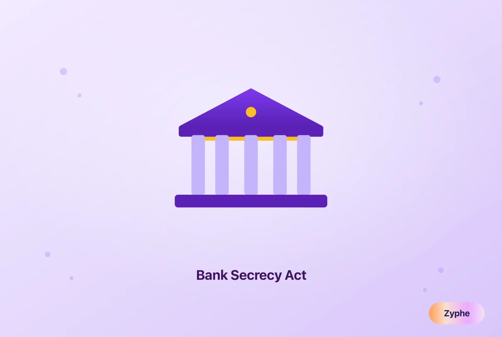Classical bank building representing Bank Secrecy Act reporting and recordkeeping duties
